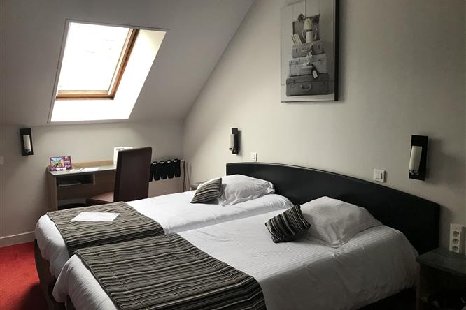 Twin room - Hotel 3 stars at Bayeux